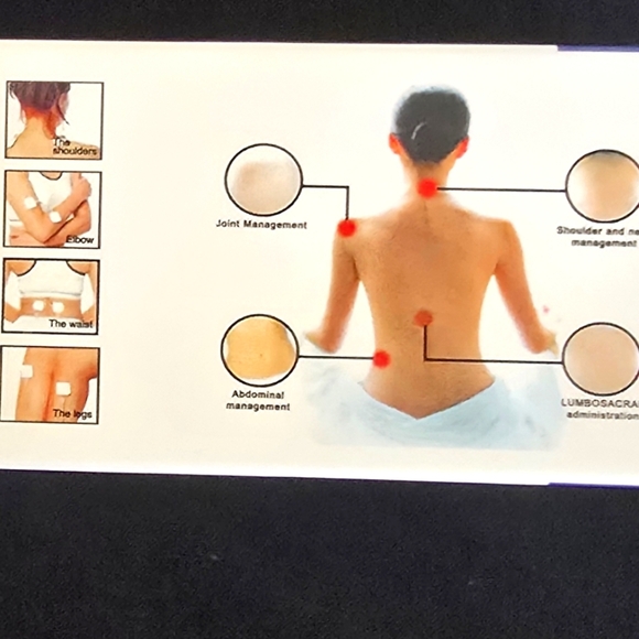 NEW! Digital Massage Instrumemt Blue Dual Channel Massager!See Details! - Picture 3 of 5